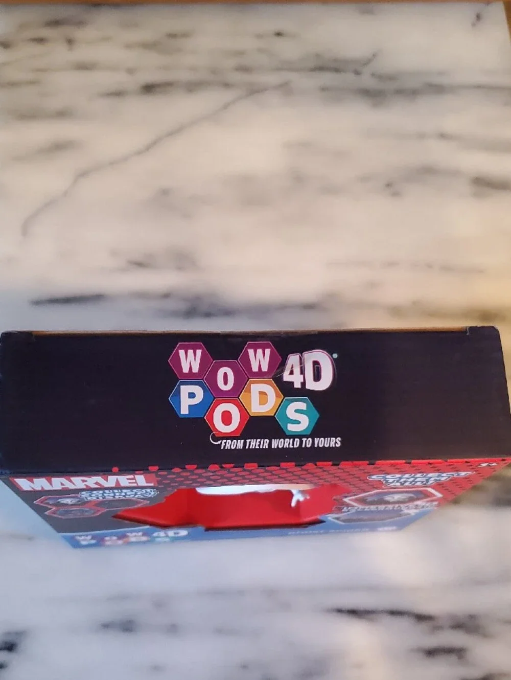 Marvel Ghost-Spider Wow Pods 4D Collectible Figure - White/Pink